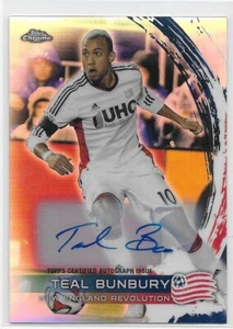 2014 TOPPS CHROME MLS AUTOGRAPH Teal Bunbury #67 - Picture 1 of 1