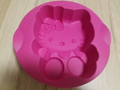 Tupperware Silikonform Silikon Hello Kitty pink Silikon Form Kinder Easyplus NEU - Bild 1 von 4