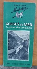 Michelin Guide Vert Gorges du Tarn, Cévennes bas Languedoc 1962