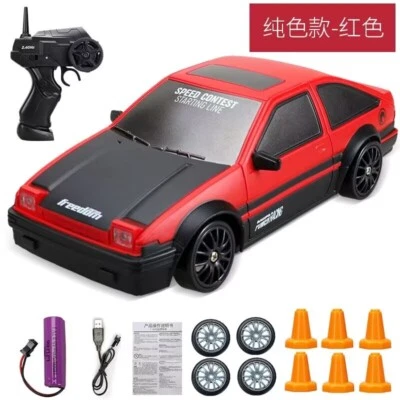 1/24 2.4G High Speed RC Mini Scale Model Vehicle ElectricAE86 Drift Racing Car - Image 1 of 4