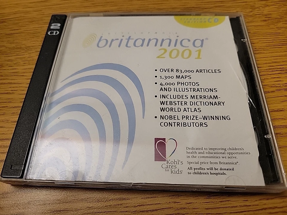 Macmillan Encyclopedia Britannica 2001 Standard Edition - Image 1 of 4