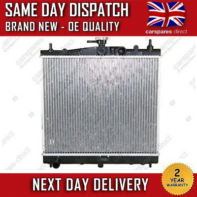 FOR NISSAN NOTE E11 1.4 / 1.6 2006-2012 MANUAL RADIATOR WITHOUT AC - Image 1 of 2