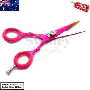 Tijeras de Peluquería Peluquería Salón Tijeras de Corte de Pelo Maquinilla de Afeitar Color Rosa 6" - Imagen 1 de 5