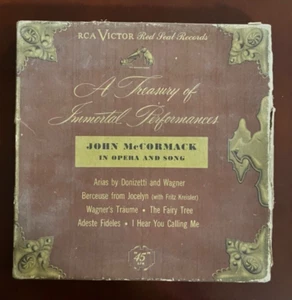 John McCormack - In Opera And Song - RCA Victor - WCT 53 4x45 RPM 7” Red Seal - Picture 1 of 23