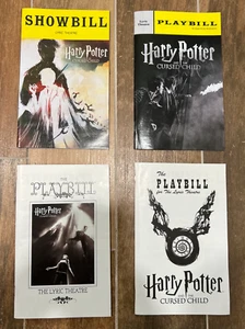 Harry Potter & das verfluchte Kind Broadway Vermächtnis Oktober limitierte Auflage 4 Spielzettel - Bild 1 von 1