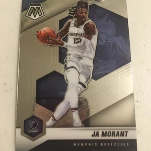2020-21 Panini Mosaic Silver Card #40 Ja Morant - MEMPHIS GRIZZLES - Picture 1 of 6