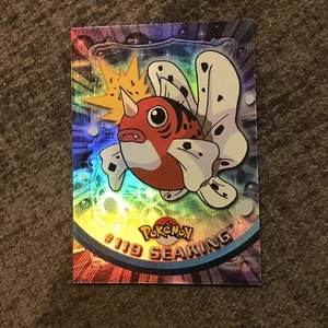 #119 Seaking Rainbow Foil Topps TV Animation Series 3 Pokemon Karte 2000 - Bild 1 von 6