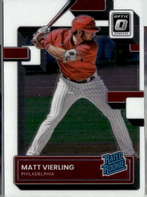 2022 Donruss Optic #85 Matt Vierling - Image 1 of 2