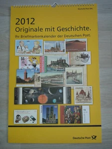 Briefmarken-Kalender 2012 Deutsche Post - Bild 1 von 1