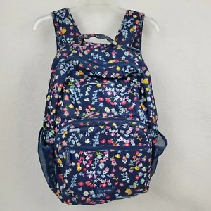 Vera Bradley SCATTERED WILDFLOWERS Lighten Up Essential Backpack School Bag - Picture 1 of 12