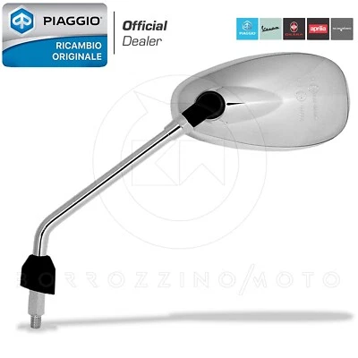 CM179904 SPECCHIETTO SINISTRO ORIGINALE PIAGGIO PER BEVERLY 125 / 300 2010-2015 - Immagine 1 di 3