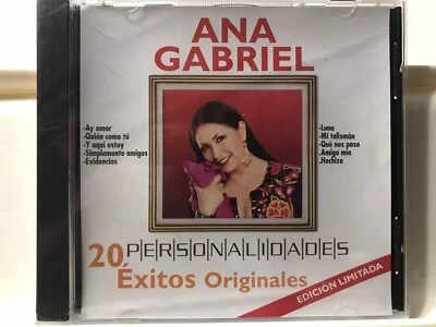 Rare CD Ana Gabriel Edicion Limitada En La Oscuridad Me Estoy Enamorando Hechizo Foto 1 de 2