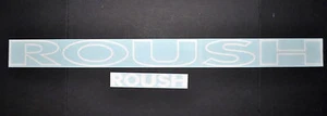 94-04 Roush Windshield decals WHITE  Mustang Ford - Picture 1 of 2