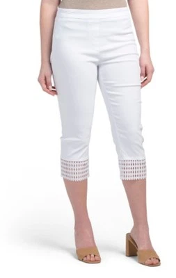 ZAC & RACHEL Petite Millennium Cropped Pants - Image 1 of 4