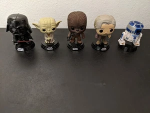 Star Wars Funko Pop Lote Juguetes Coleccionables Figuras de Acción Darth Vader Yoda Luke - Imagen 1 de 7