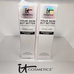 2x it Cosmetics Your Skin But Better Foundation + Skincare (Deep Cool 62) - Picture 1 of 11