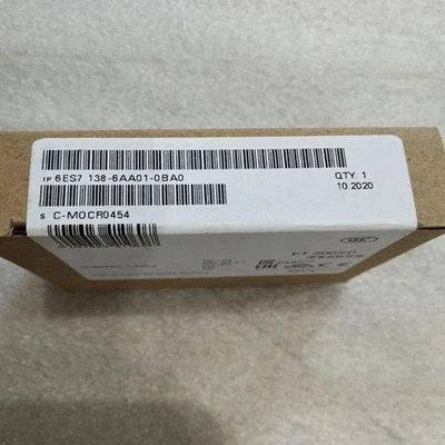 Siemens 6ES7138-6AA01-0BA0 / 6ES7 138-6AA01-0BA0 Technology Module New In Box - Image 1 of 3