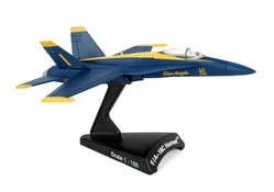 Daron Worldwide Trading 5338-1 1:150 F/A18C Hornet Blue Angels Aircraft - Image 1 of 1