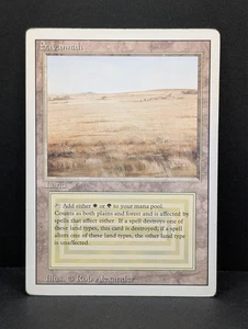 Savannah Revised MTG Magic The Gathering Dual Land Reserved List Vintage EDH MP - Bild 1 von 5