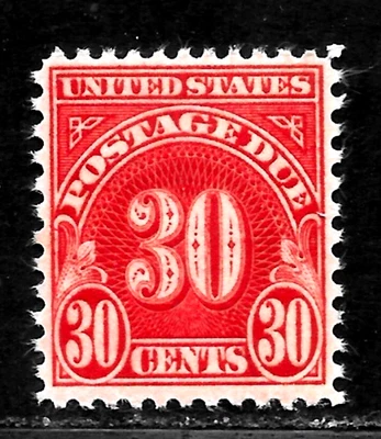 HICK GIRL-M.N.H. U.S. POSTAGE DUE SC#J85   ROTARY PRESS PRINTING       A5974 - Image 1 of 2