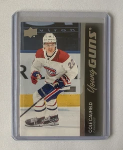 Cole Caufield Young Guns RC Montreal Canadiens 21-22 Upper Deck Series 1 #201 - Bild 1 von 2