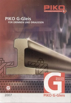 catalogue PIKO G-track 2007 for indoors and outdoors - brochure D aa - Image 1 of 2