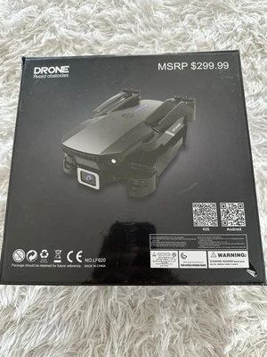 Myshle SMS Drone Foldable Drones with 4K HD Camera Avoid Obstacles LF620 - Image 1 of 4