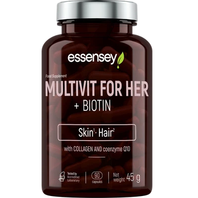Essensey® MULTIVITAMIN FOR HER + BIOTIN 90 Kapseln + extra BONUS