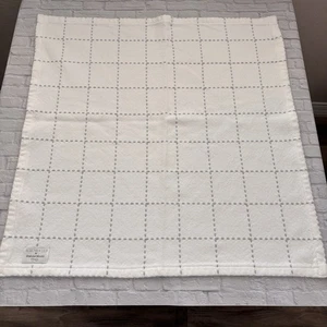 Asciugamano Serena & Lily By Brahms Montaggio 100% Cotone Quadrato Grigio Punto Accento - Foto 1 di 12