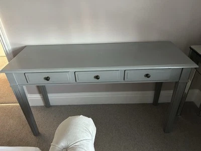 Scumble Goosie Three Drawer Dressing Console Table - Image 1 of 4