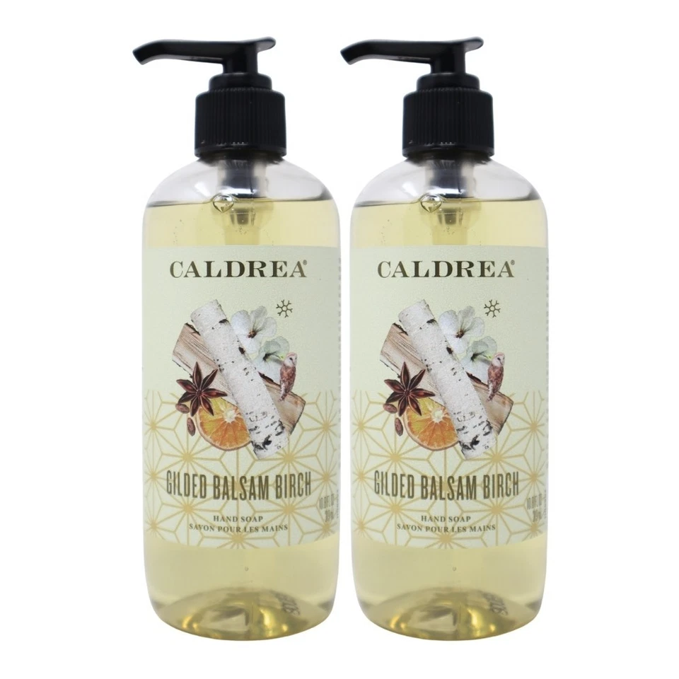 Caldrea Hand Soap Refill Gilded Balsam Birch 10.8 Ounce