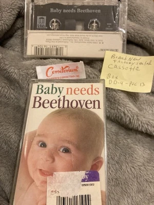 Baby needs Beethoven:  Andrew Dawes, Carol Ros...  NEW  & sealed Cassette - Image 1 of 3
