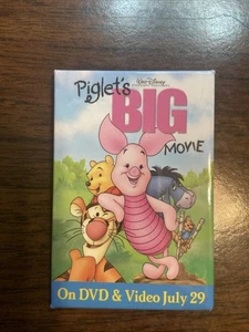 Botón promocional vintage Walmart - Piglet's Big Movie - W050 - Imagen 1 de 2