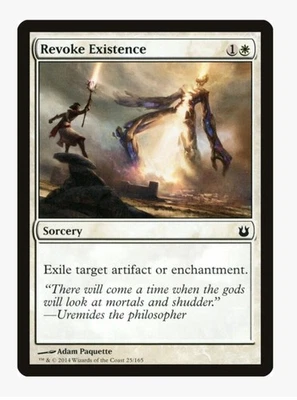 Revoke Existence | BNG | Pauper Modern EDH Staple | Exile Hate | MTG | LP - Image 1 of 4