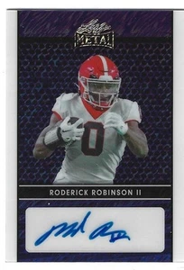 2024 Leaf Collective Roderick Robinson II Auto LA-RR2 Purple Shimmer 6/8 - Bild 1 von 2