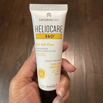 Protector solar HELIOCARE 360 gel sin aceite FPS 50 - 50 ml - LEER Foto 1 de 2