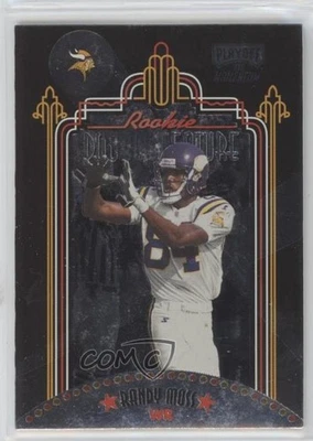 1998 Playoff Momentum SSD Rookie Double Feature Randy Moss Tim Dwight #8 RC HOF - Imagem 1 de 2