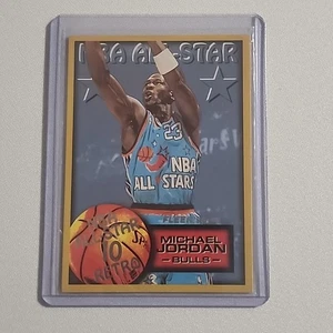 1996-97 Fleer NBA All-Star Retro Michael Jordan #282 GOAT MVP CHICAGO BULLS - Picture 1 of 2