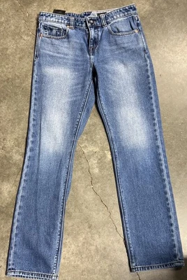 Volcom Jeans Men’s  Size 28 Blue Denim Pants Vorta Slim Fit Straight Leg Casual - Image 1 of 4