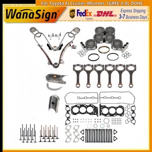 1GR-FE Engine Rebuild Kit For Toyota TACOMA FJ Cruiser 4Runner 1GRFE 4.0T DOHC - Bild 1 von 10