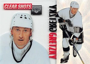 1995-96 Pinnacle Clear Shots #9 Wayne Gretzky - Picture 1 of 2