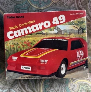 VTG Tandy Radio Shack Remote Controlled Camaro 49 Car Old Toy Battery Box  - Picture 1 of 14