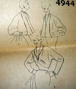 *SCHÖNE VINTAGE 50er JACKE Schnittmuster 12/30 FF - Bild 1 von 1