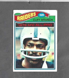 Cliff Branch HOF Oakland Raiders All Pro 1977 Topps #470 Free Shipping on 3+Item - Picture 1 of 2