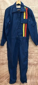 Racing Jumpsuit Overall Bowler’s Vintage Streifen Talon Gr. 46 - Bild 1 von 7