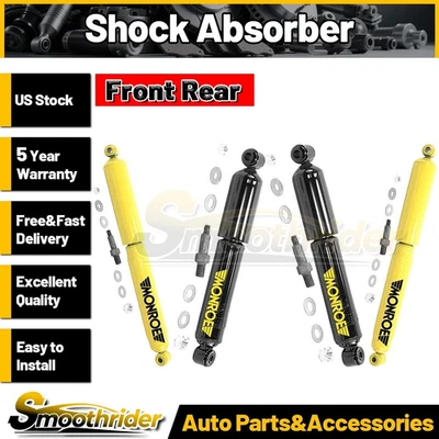 Monroe 4pcs Front Rear Shock Absorber For GMC C25 1975 1977 1978 4.1L - Image 1 of 4