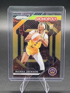 Rickea Jackson 2024 Prizm WNBA Monopoly Red Classic Icons RC Insert #WNBA25 - Picture 1 of 2