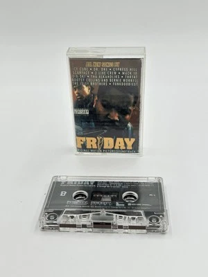 Friday Movie Soundtrack Cassette Ice Cube Cypress Hill 2 Live Crew Dr Dre 1995 - Image 1 of 4