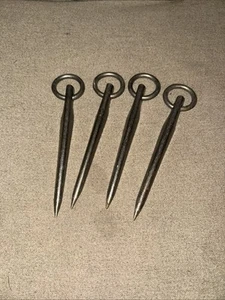 US Military Ringed Angle Piton, Type V, 10th Mountain Division, US VACO 1952 Lot - Picture 1 of 2