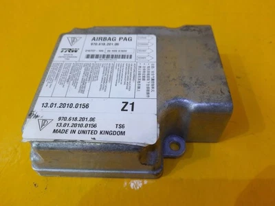 PORSCHE PANAMERA 970 SENSORE MODULO AIRBAG 97061820106 OE Parte originale usata - Immagine 1 di 4